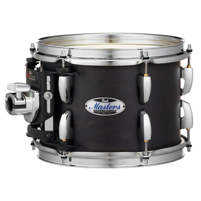 Pearl Masters Maple Complete 22"x16" bass drum MATTE BLACK MIST MCT2216BB/C124