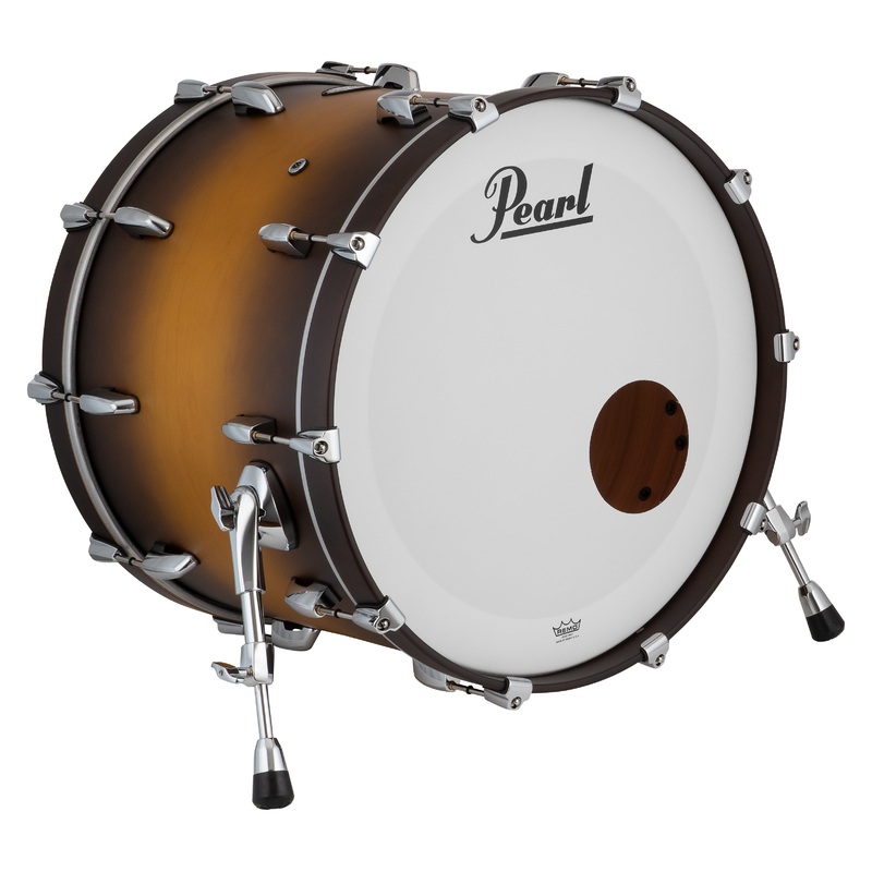 Pearl Masters Maple/Gum 22"x16" Bass Drum MATTE OLIVE BURST MMGP2216BX/C831