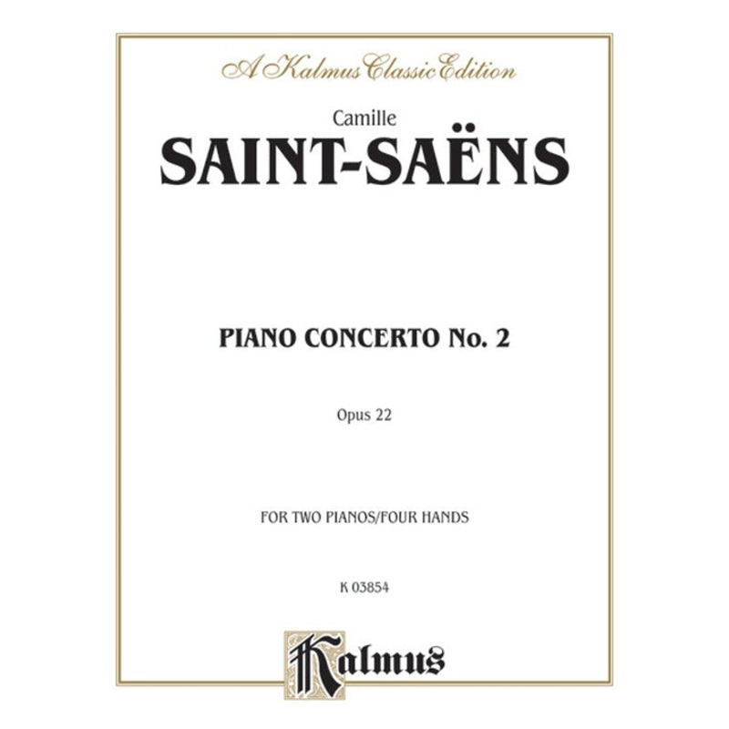 Piano Concerto No. 2 in G Minor, Opus 22 - Piano - Saint-Sans