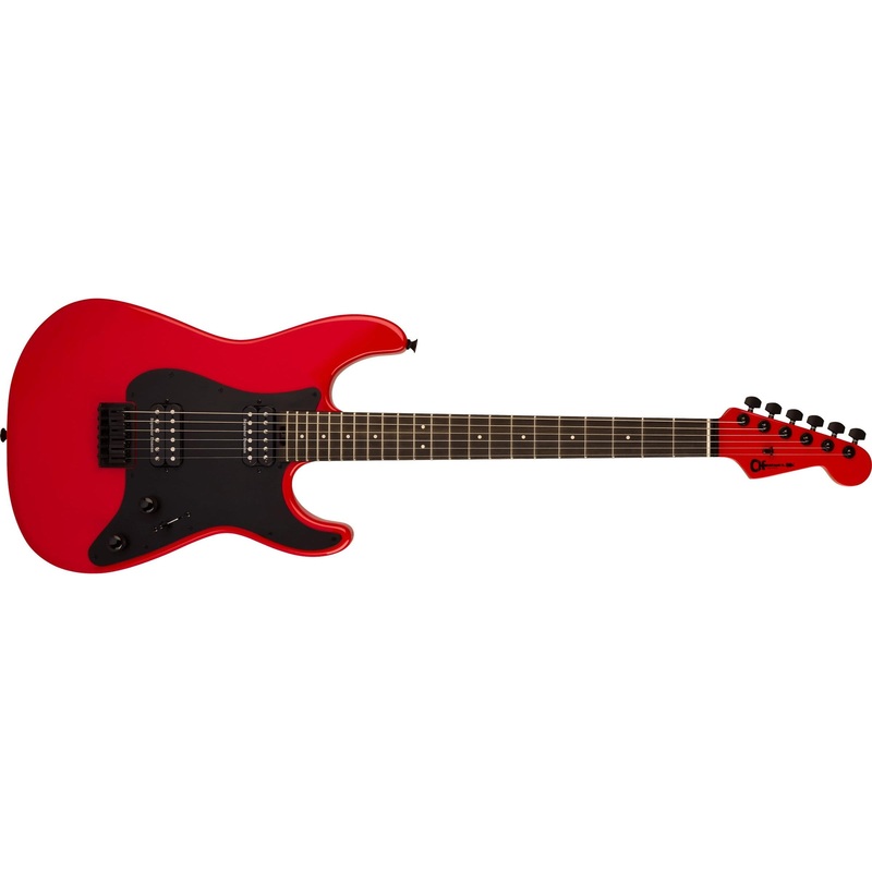 Charvel Pro-Mod Plus SC1 HH HT Electric Guitar with Gig Bag-Ferrari Red
