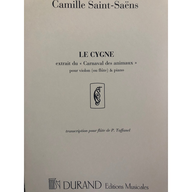 Le Cygne (The Swan) - Saint-Sans