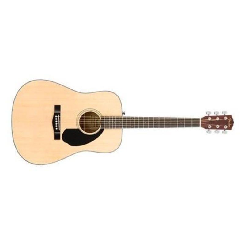 Fender CD-60S Dreadnought Acoustic Guitar Pack with Gig Bag-Natural