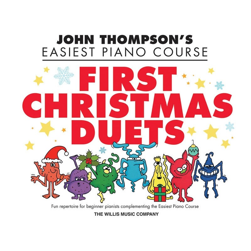 JOHN THOMPSONS EASIEST PIANO COURSE FIRST CHRISTMAS DUETS