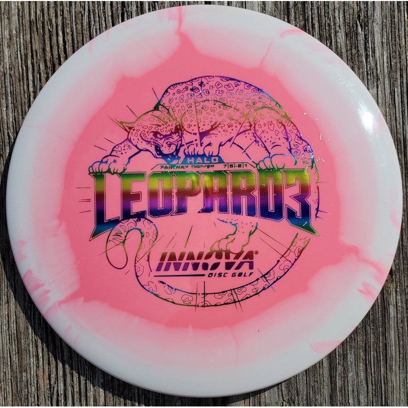 Innova Halo Star Leopard3 - Fairway Driver Pink (White Swirly Rim) - 173-175g