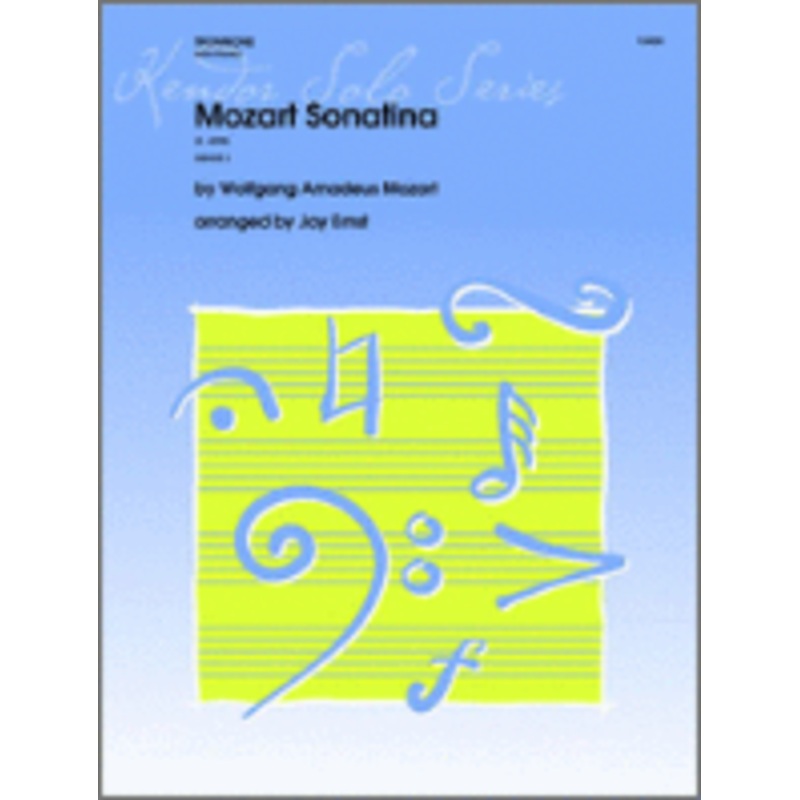 Mozart Sonatina for Baritone BC or TC - Grade 3 - Mozart/Arranged by Ernst