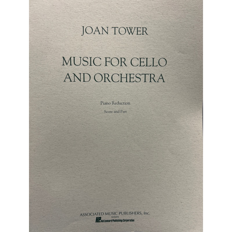 Music for Cello and Orchestra - J. Tower