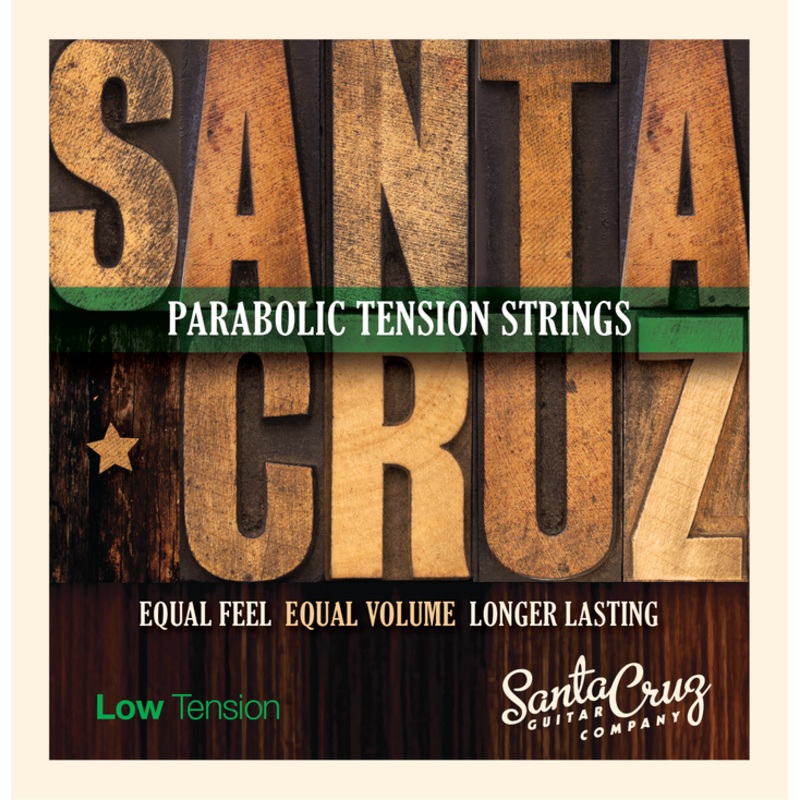 Santa Cruz Parabolic Tension Acoustic Guitar Strings