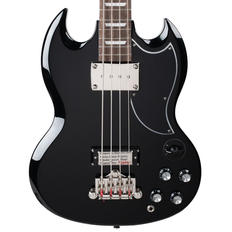 EPIPHONE EB-3L LONG SCALE SG BASS - EBONY