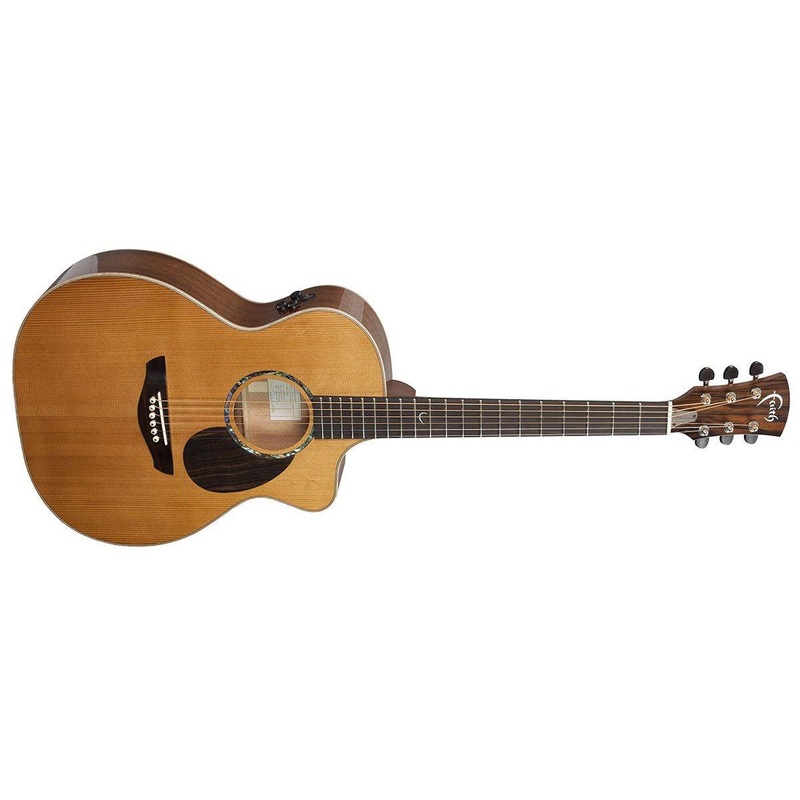 Faith PJE Legacy Earth Electro-Acoustic, All Solid, Torrefied Sitka Spruce Top, African Khaya Mahogany Back