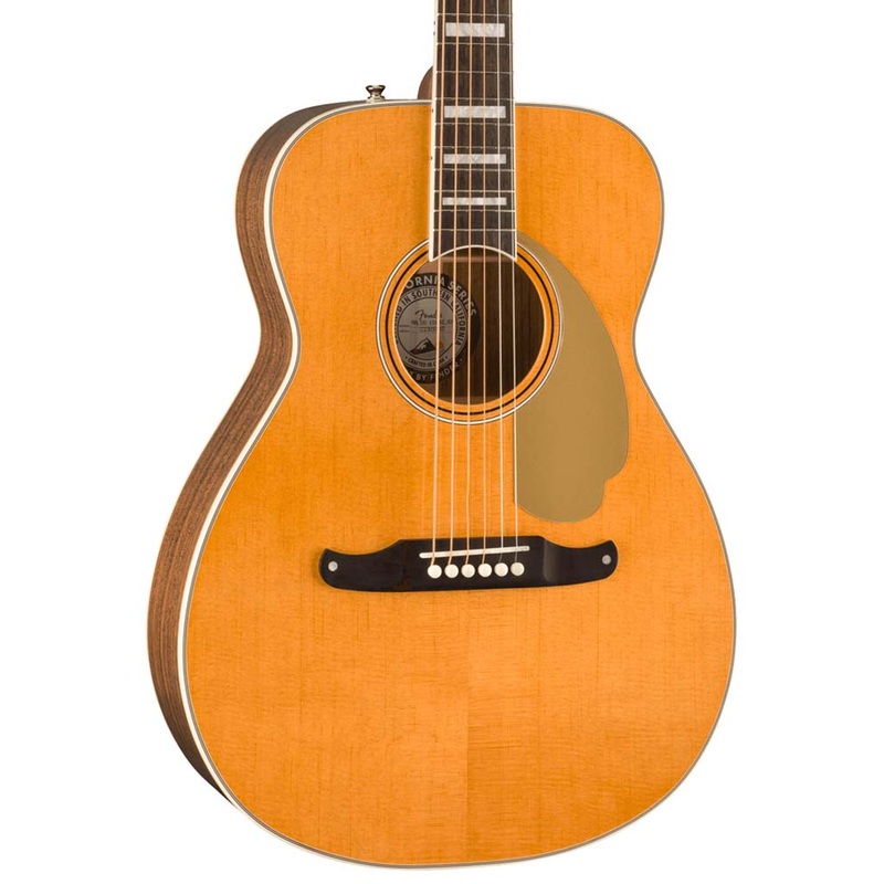Fender Malibu Vintage, Ovangkol Fingerboard, Acoustic Guitar - Aged Natural | Used