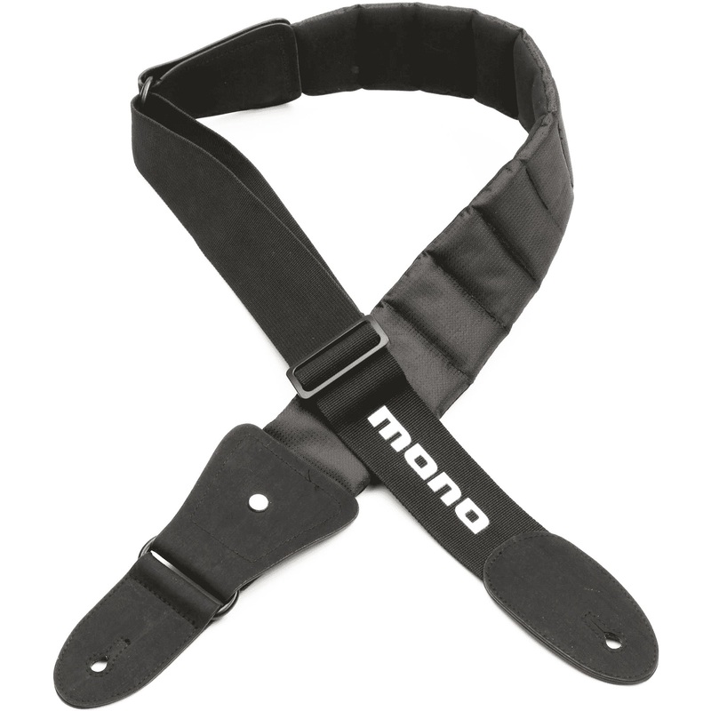Mono Betty Ultrasuede Strap Long Jet Black