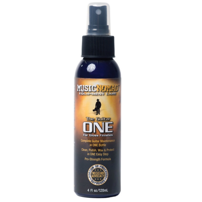 Music Nomad MN103 The Guitar ONE - All in 1 Cleaner, Polish, Wax for Gloss Finishes