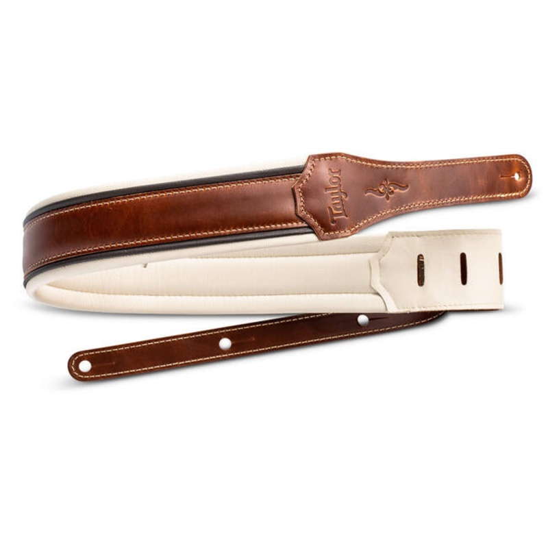 Taylor 4105-25 Renaissance Brown Leather Guitar Strap