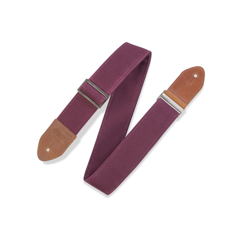 Levy's M7WC-BRG Waxed Canvas Guitar Strap