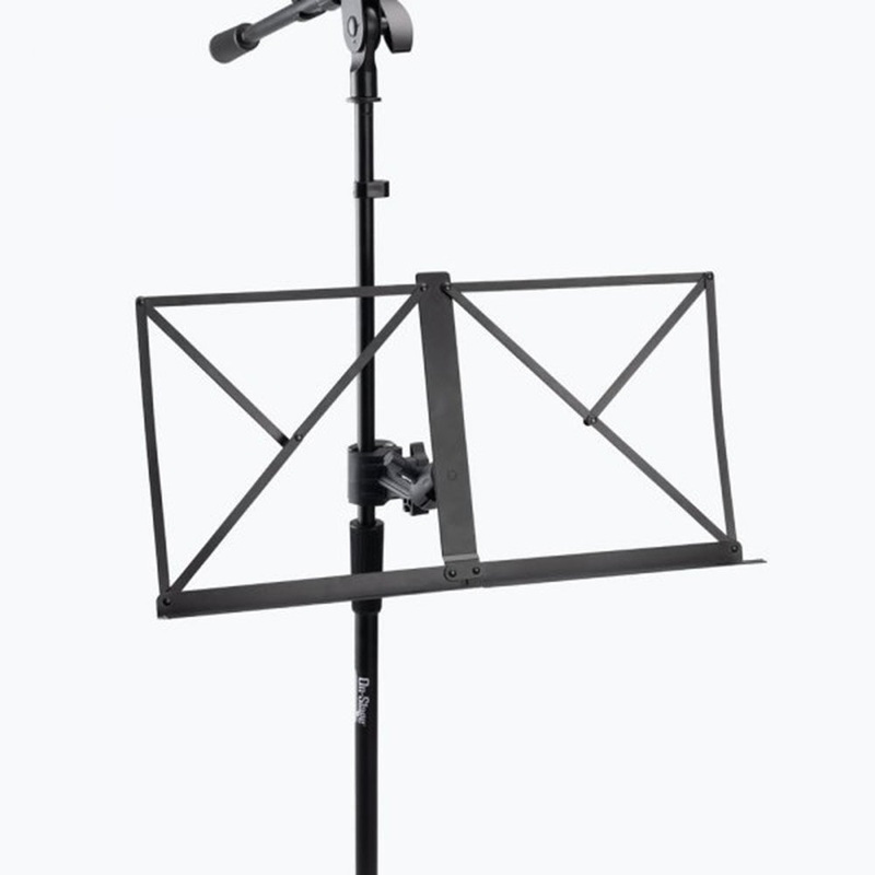 On Stage SMC1500 Clamp On Sheet Music Bookplate for Mic Stands
