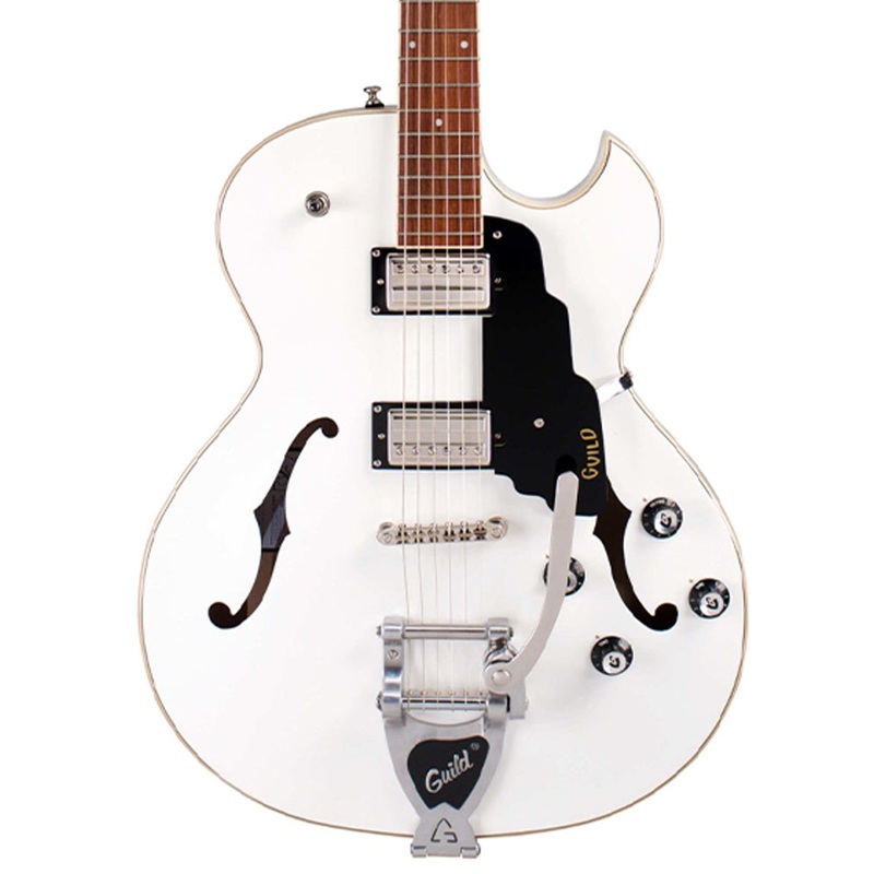 Pre-Owned Guild Starfire I SC Semi-Hollow Electric Guitar - Snowcrest White