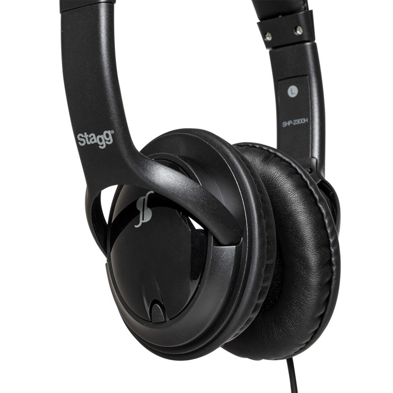 Stagg SHP-2300H Stereo Headphones Black