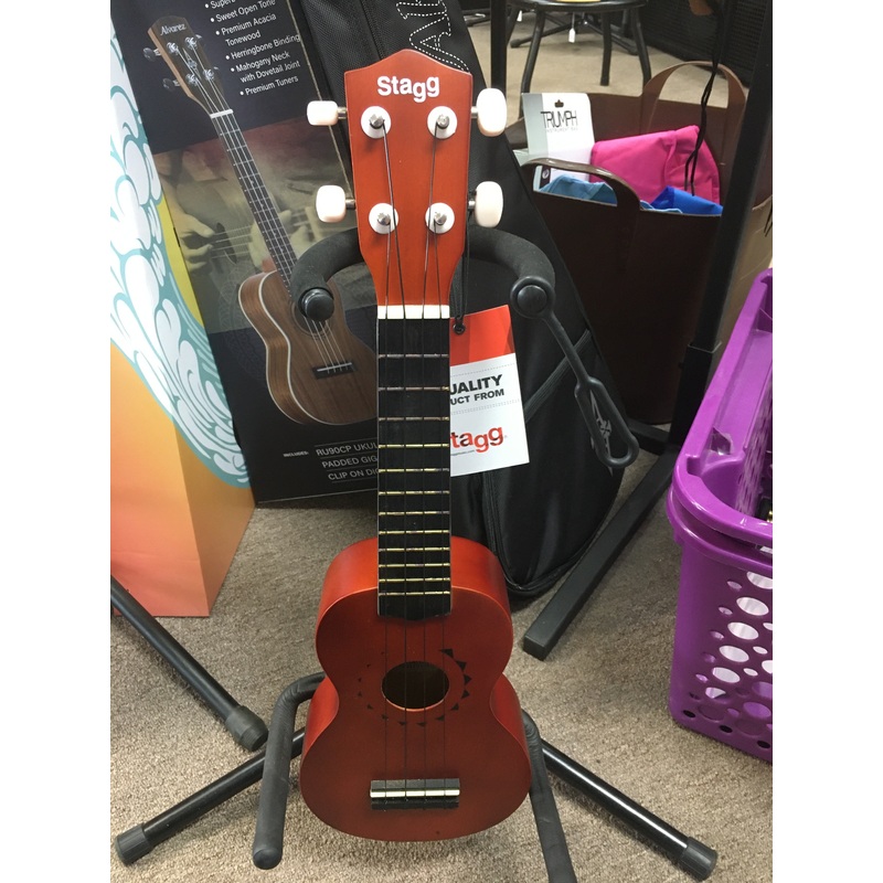 Stagg US10 Soprano Ukulele with Bag