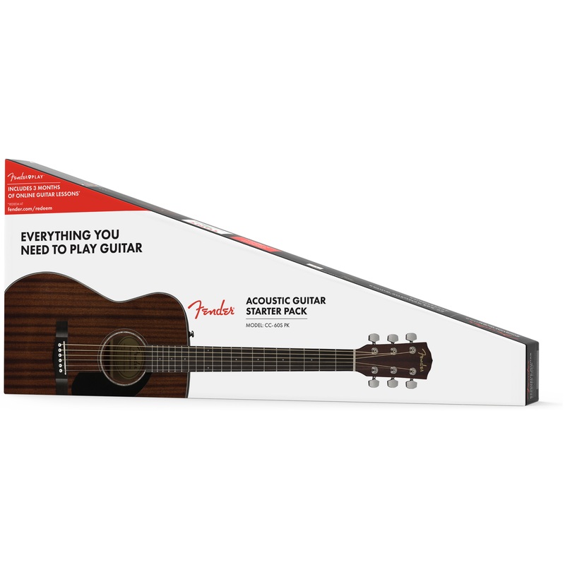 Fender CC-60S Concert Pack V2 All-Mahogany