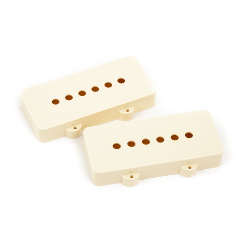 Fender Pickup Cover, Jazzmaster, Aged White, Plastic, 2 Pack