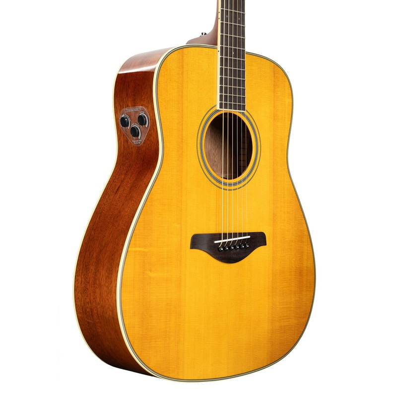 Pre-Owned Yamaha FG-TA TransAcoustic Acoustic-Electric Guitar - Vintage Tint | Used