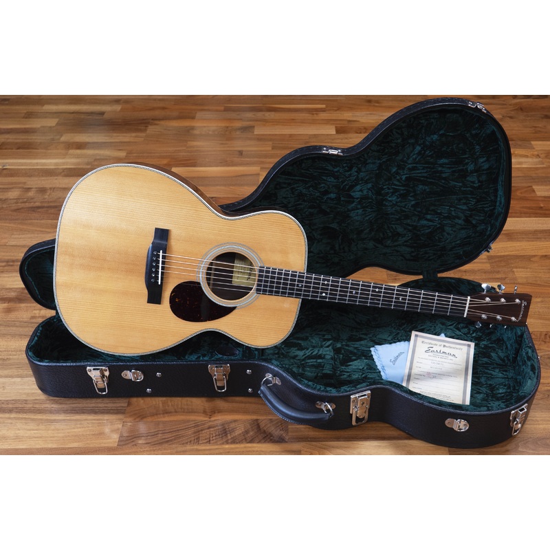 Pre-Owned Eastman E20OM-TC Thermo Cure Top Acoustic Guitar, Natural