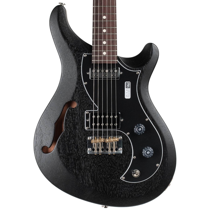 PRS SATIN S2 VELA SEMI HOLLOW - CHARCOAL SATIN