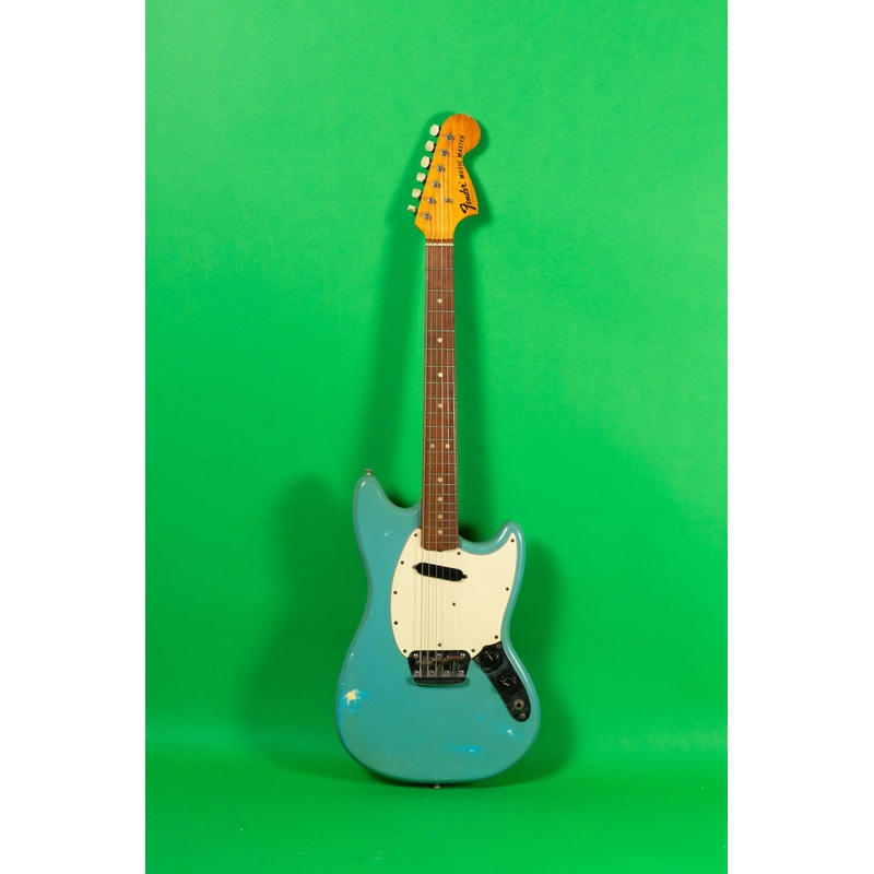 1973 Fender Musicmaster Guitar Blue