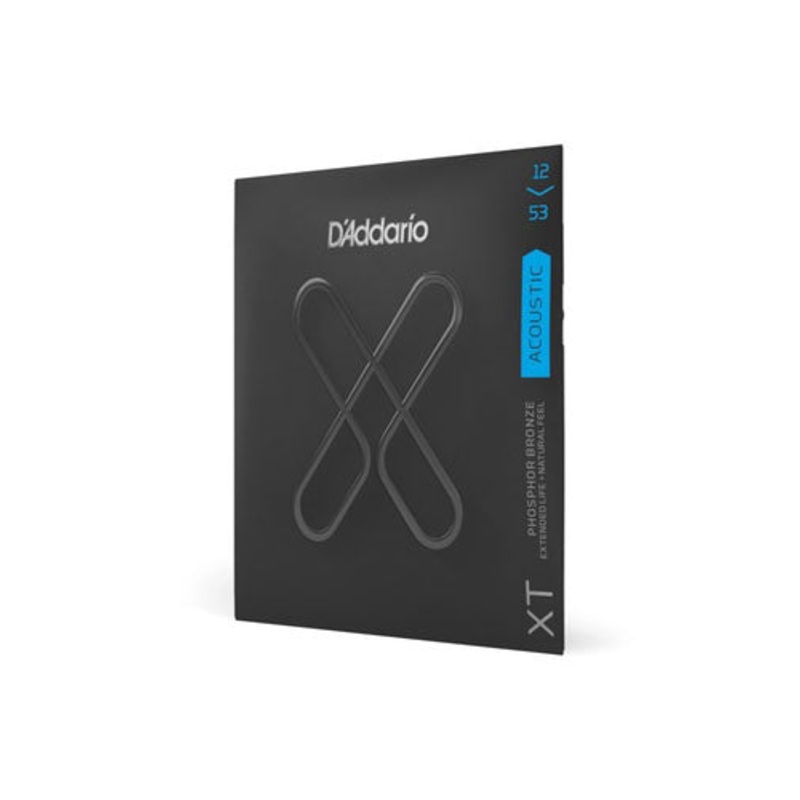 D'Addario XTAPB1253 Phosphor Bronze Acoustic Guitar Strings, Light, 12-53