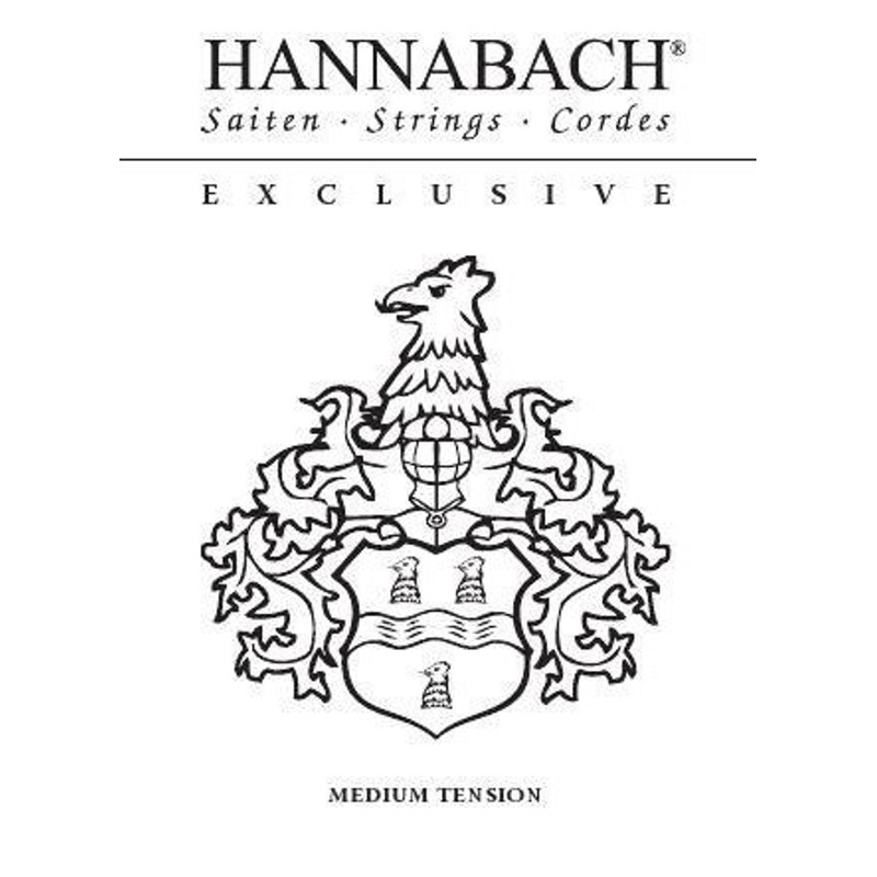 Hannabach Exclusive - Medium Tension Classical Guitar Strings