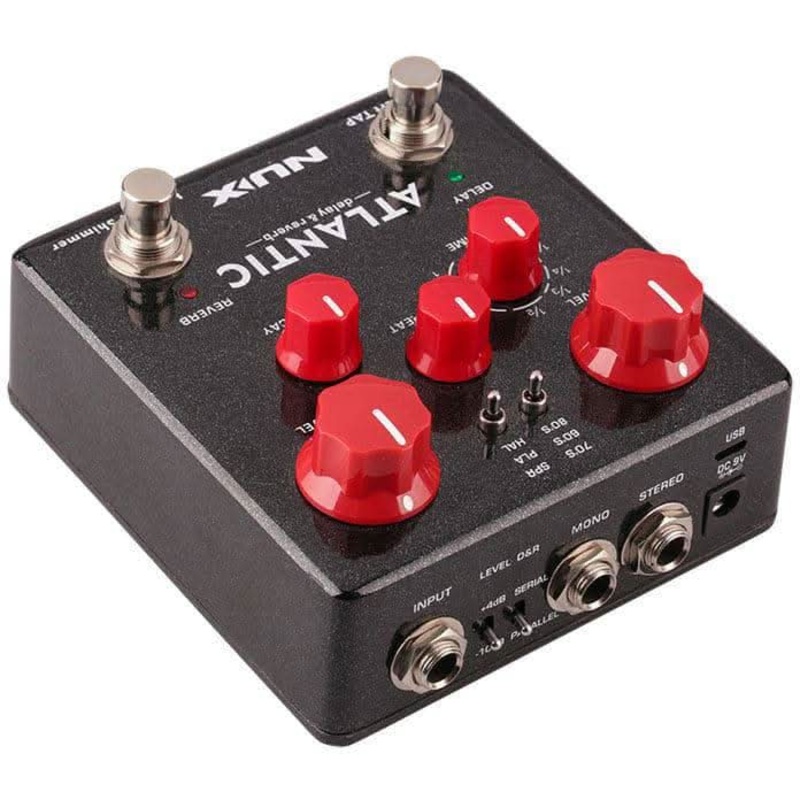 NU-X Verdugo Series Atlantic Multi Delay & Reverb Effects Pedal