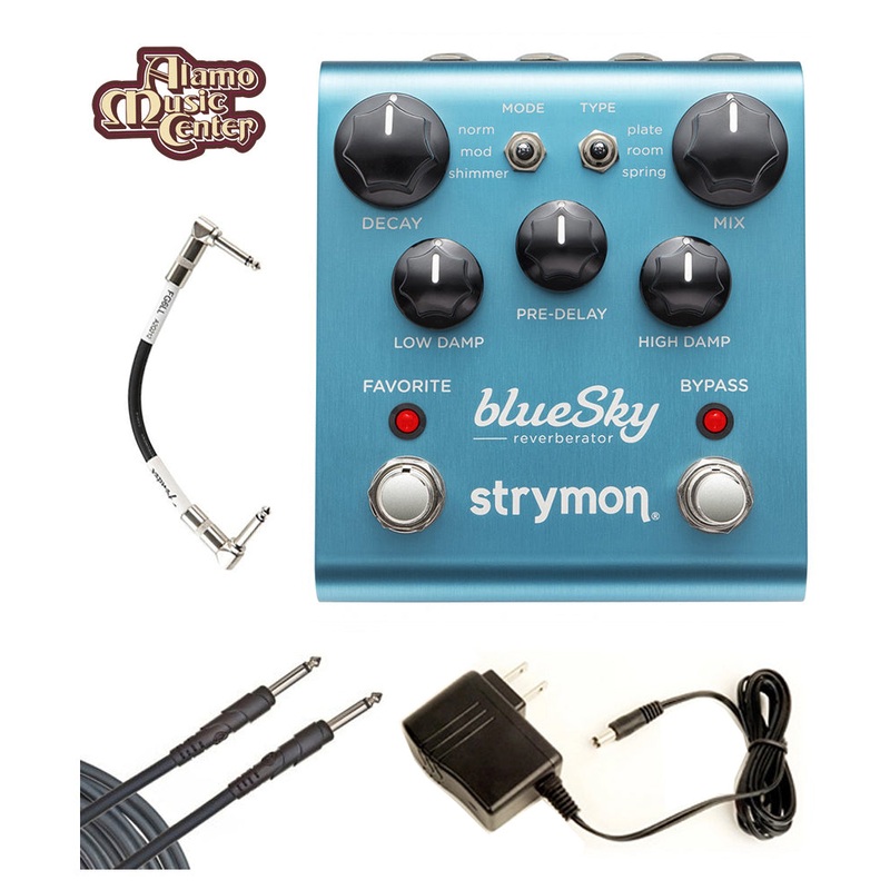 Strymon blueSky Reverberator Pedal Bundle