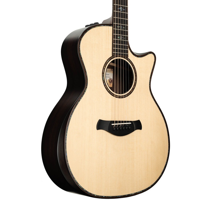 Taylor 914ce Builder's Edition Grand Auditorium Spruce/Rosewood Acoustic-Electric Guitar - Natural | Used