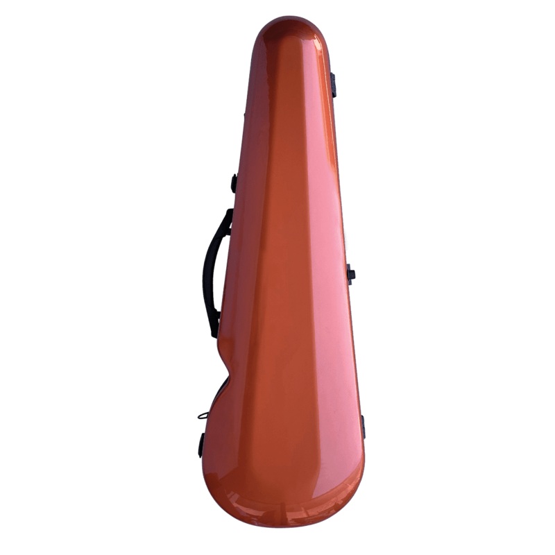 Vivo V203-44CP Polycarbonate Shaped Case to suit 4/4 Violin / 14" Viola - Copper