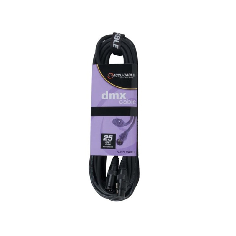 Elation 5 pin DMX 5' Cables