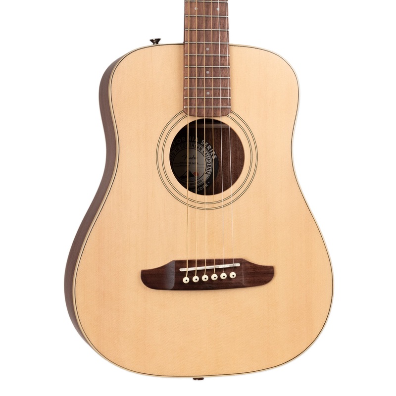 FENDER REDONDO MINI ACOUSTIC GUITAR - NATURAL WITH BAG