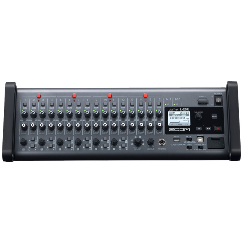 Zoom LiveTrak L-20R 20-channel Digital Mixer
