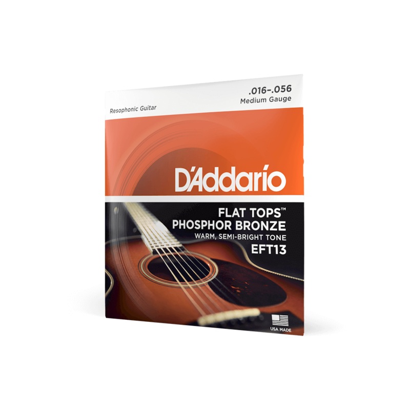 D'Addario EFT13 16-56 Medium Resophonic Guitar Strings