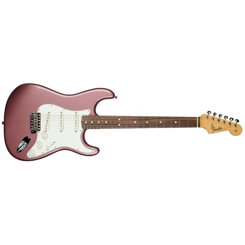 FENDER AMERICAN VINTAGE 65 STRAT ROSEWOOD FINGERBOARD BURGUNDY MIST METALLIC