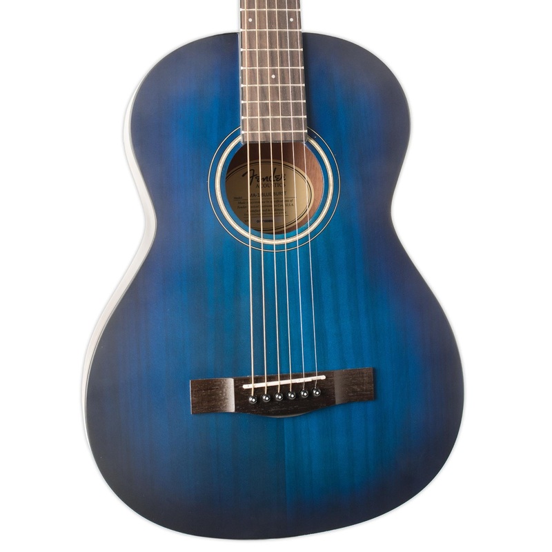 FENDER MA-1 3/4 SIZE ACOUSTIC STEEL STRING GUITAR, BLUE BURST