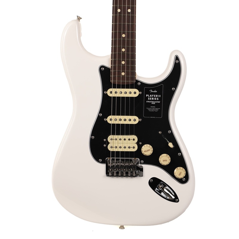 Fender Player II Stratocaster HSS Polar White 2024
