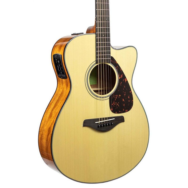 Pre-Owned Yamaha FSX800C Small Body Acoustic-Electric Guitar - Natural
