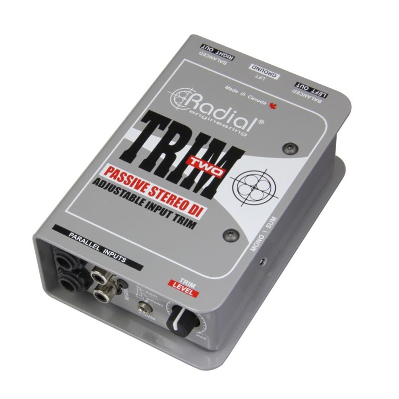 Radial Trim-Two Passive Stereo DI w/ Level Control