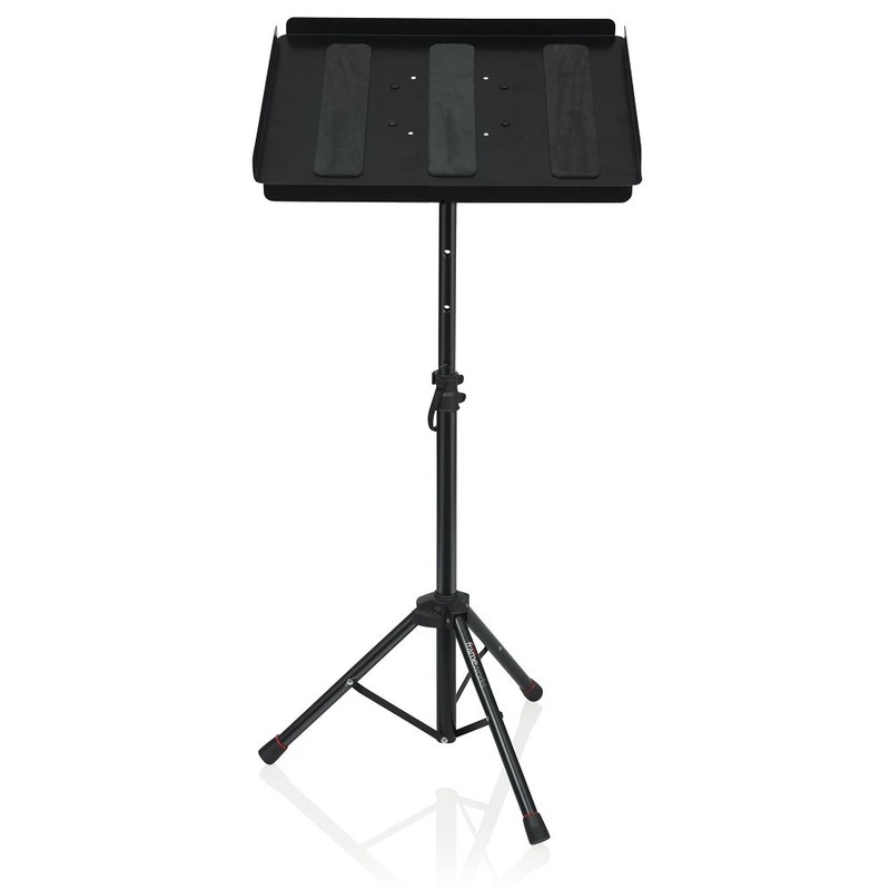 Gator GFW-UTL-MEDIATRAY1 Compact Adjustable Media Tray Stand