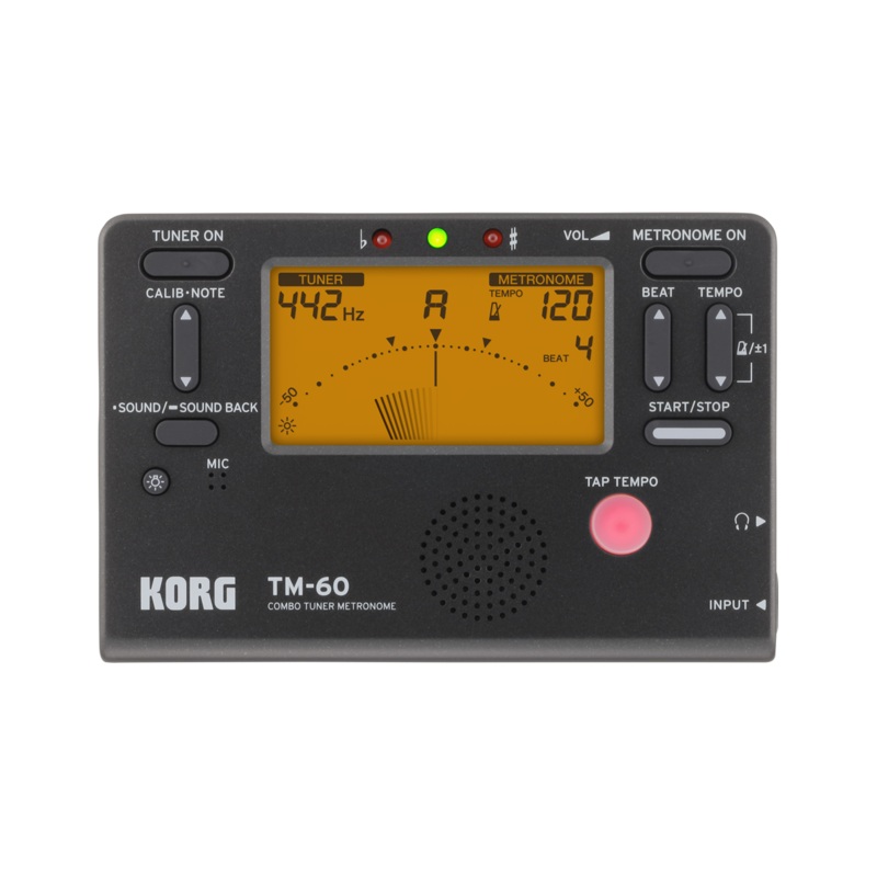 Korg TM-60-BK Tuner Metronome