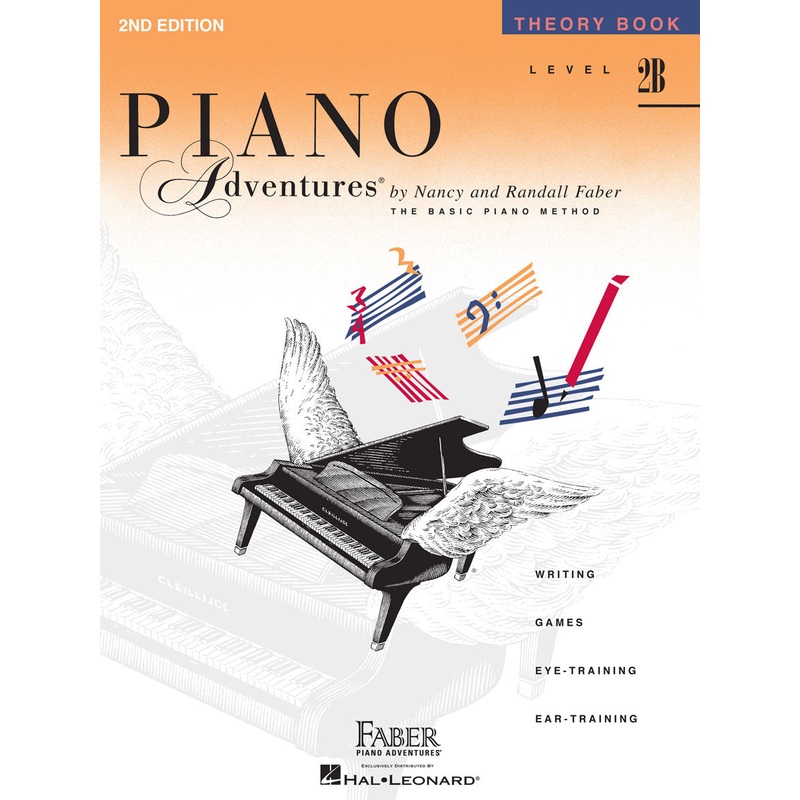 Piano Adventures LEVEL 2B THEORY BOOK 2ND EDITION