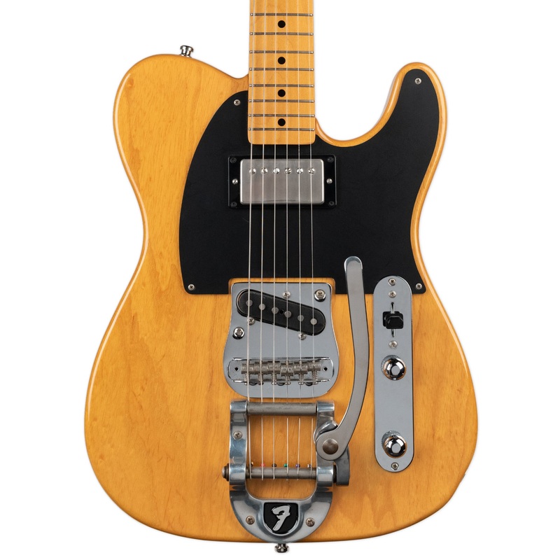 USED FENDER CIJ BIGSBY TELECASTER - NECK HUMBUCKER PICKUP WITH CASE
