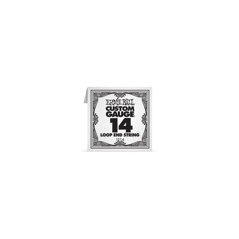 Ernie Ball 1314 .014 Plain Loop End Banjo Single String