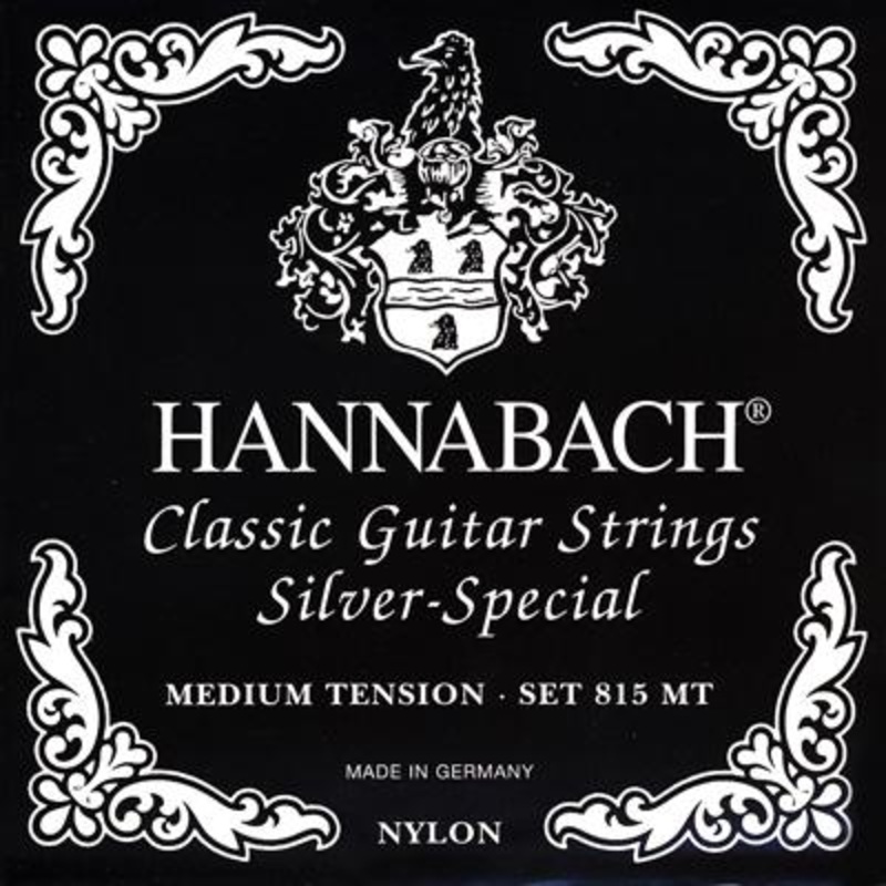 Hannabach 815 MT - Medium Tension Classical Guitar Strings