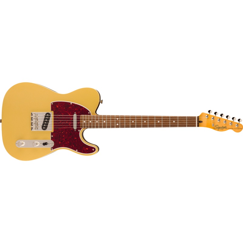 Squier FSR Classic Vibe 60s Custom Telecaster, Laurel Fingerboard, Tortoiseshell Pickguard, Aztec Gold
